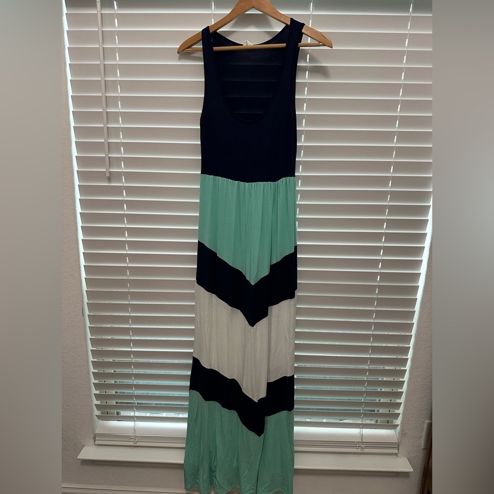 Pinkblush Maternity Navy Scoop Neck Dress